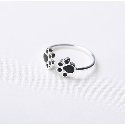 Cute hands and feet prints, ring handmade for elementary school students, Japanese and Korean, Korean style, cat, Birthday gift