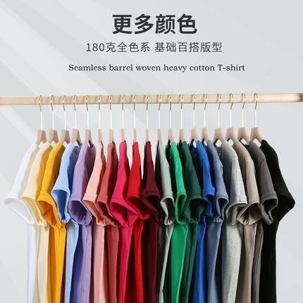 Pure cotton round collar party service T -shirt male printing short -sleeved clothing summer enterprise advertising cultural shirt fixed print logo