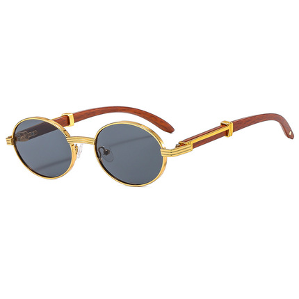 Retro trend sunglasses, fashionable sun protection cream, glasses solar-powered, European style, UF-protection