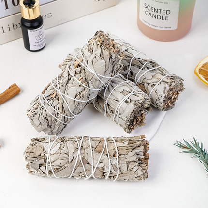 Cross -border hot -selling natural California white lapel tail aromatherapy rod home purification yoga dragon blood grass cedar cooler wholesale